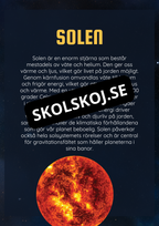 Solsystemet kort fakta och frågor