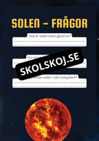 Solsystemet kort fakta och frågor