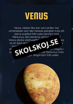 Solsystemet kort fakta och frågor