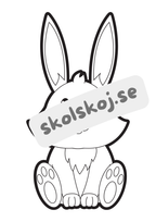 Söta djur - Målarbok