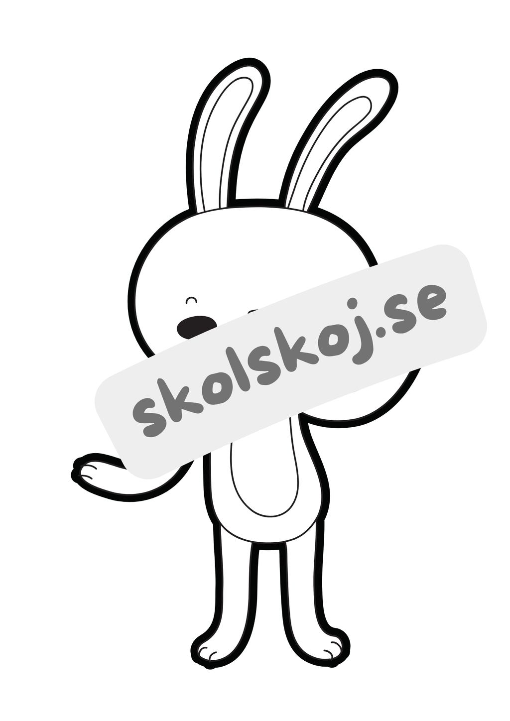 Söta djur - Målarbok