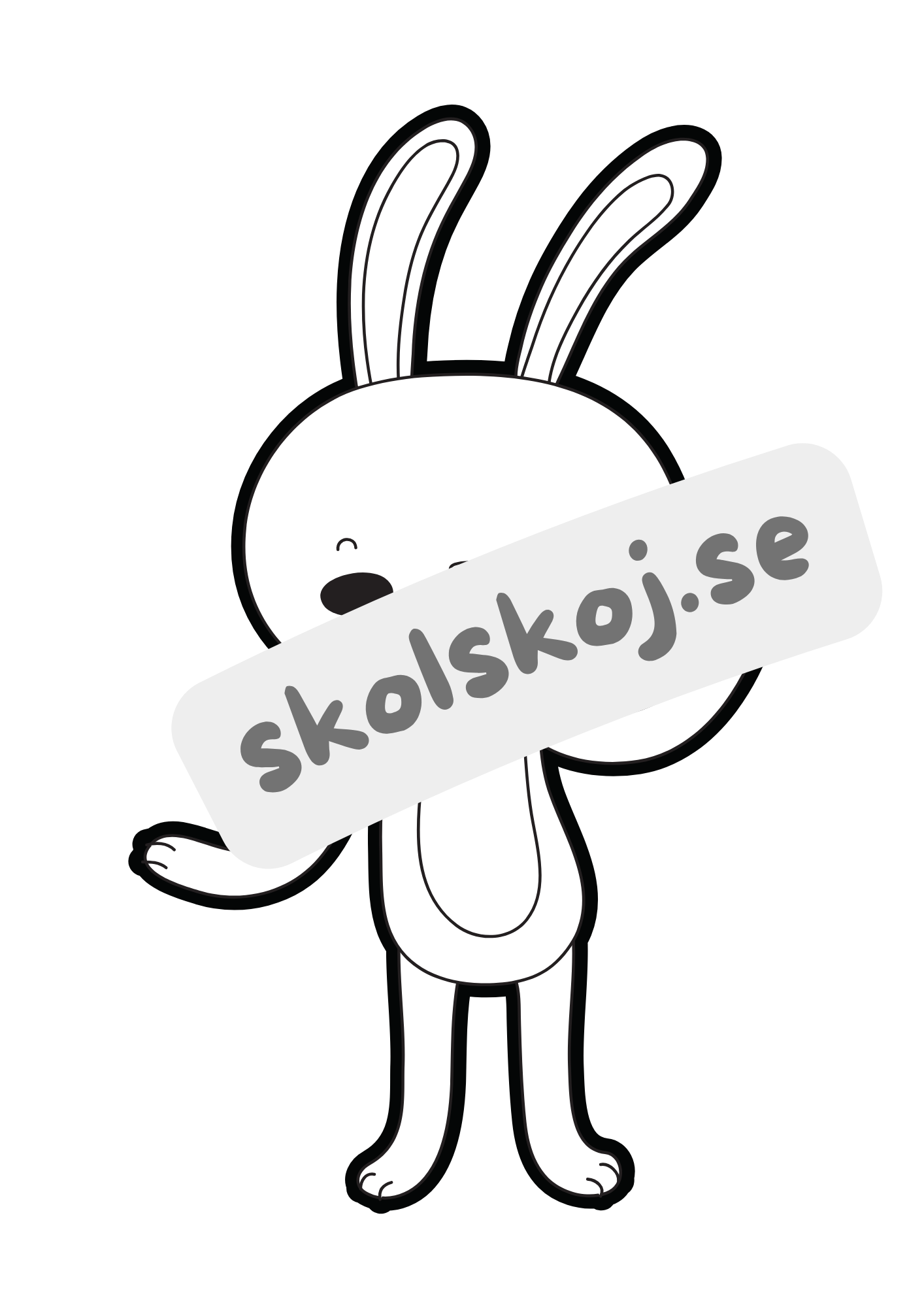 Söta djur - Målarbok