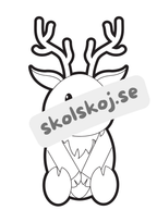 Söta djur - Målarbok