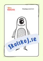 Söta monster - Målarbok (30 sidor)