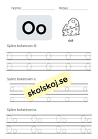 Spåra bokstäver - Hela alfabetet