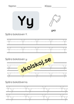 Spåra bokstäver - Hela alfabetet