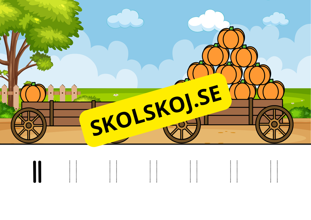 Spåra siffror och tal - Häfte
