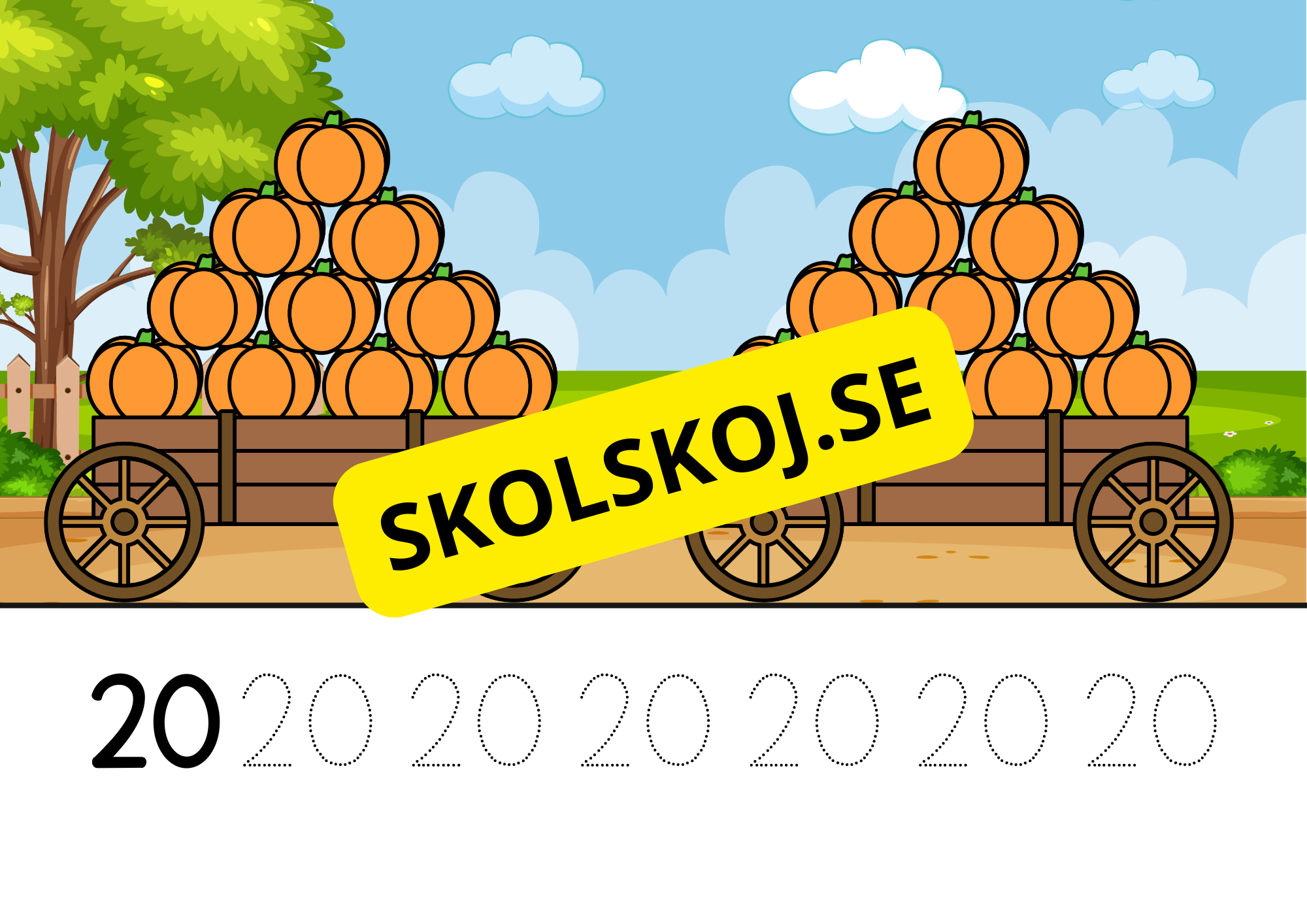 Spåra siffror och tal - Häfte