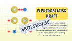 Statisk elektricitet - Fakta, experiment och frågor