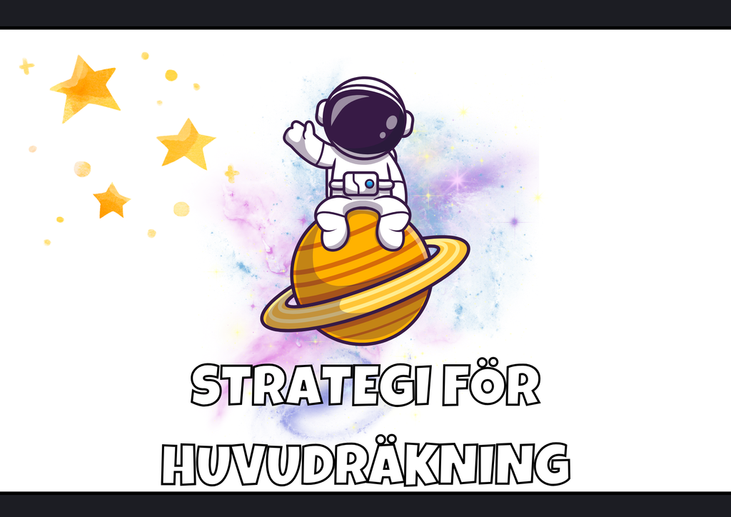 Strategi för huvudräkning - Addition - Årskurs 3 - 4