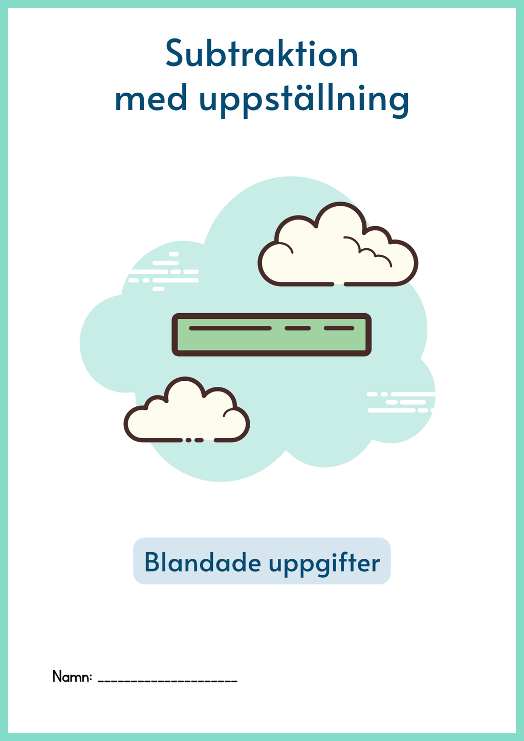 Subtraktion med uppställning