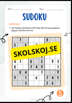Sudoku + Facit