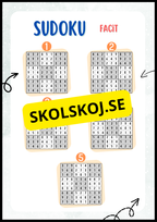 Sudoku + Facit