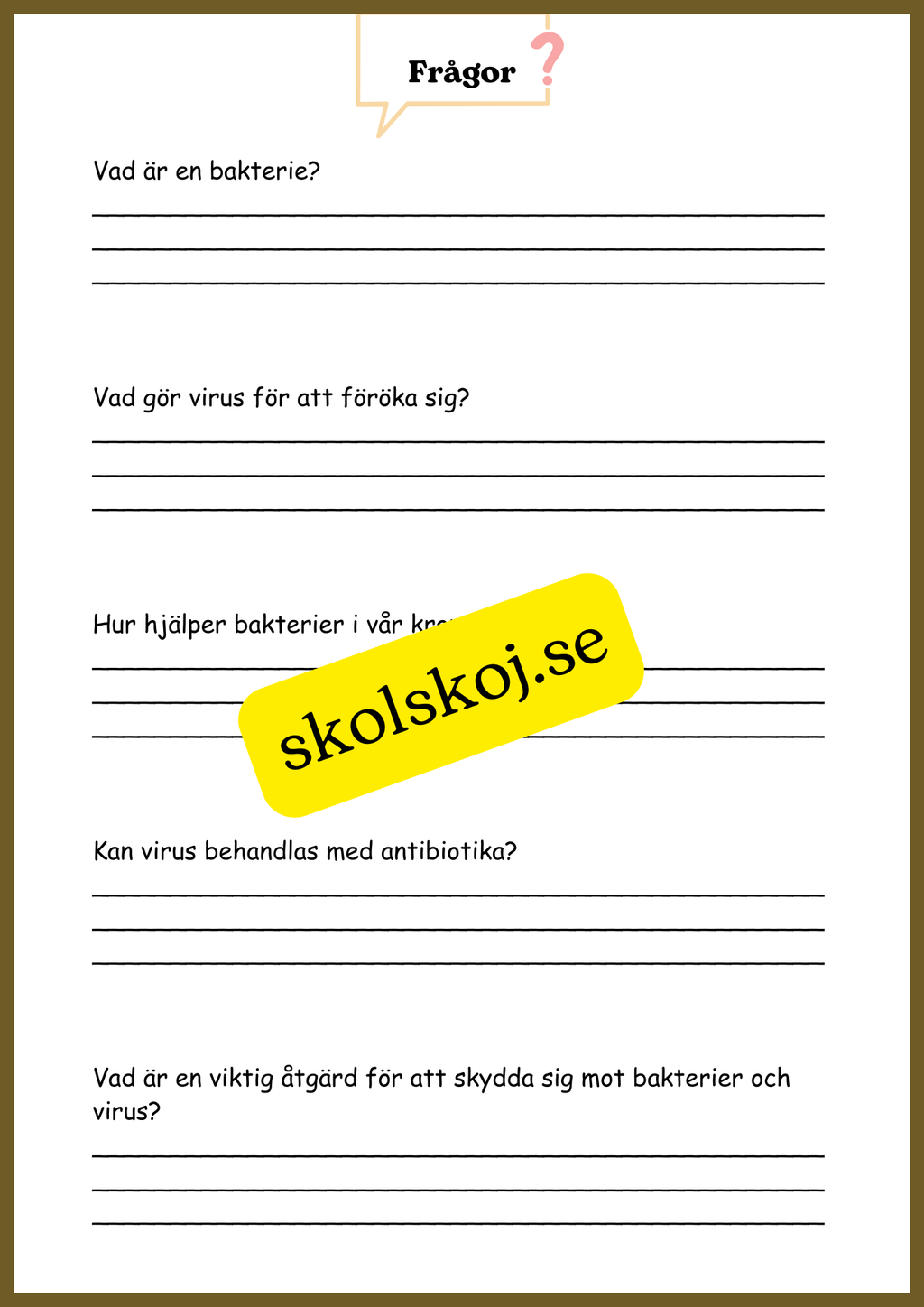 Svampar, lavar och mikroorganismer - Årskurs 4 - 6
