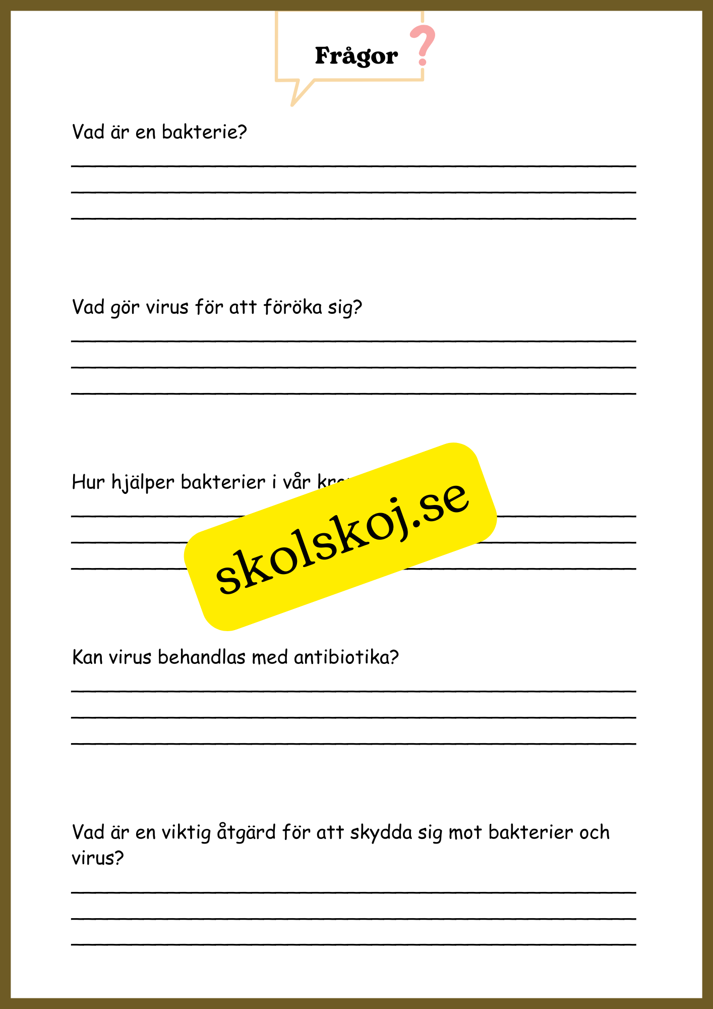 Svampar, lavar och mikroorganismer - Årskurs 4 - 6