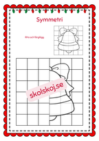 Symmetri julbilder