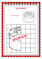 Symmetri julbilder