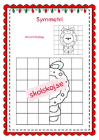Symmetri julbilder