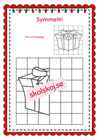 Symmetri julbilder