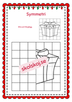 Symmetri julbilder