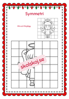 Symmetri julbilder