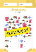 Tema djur - Blandade uppgifter