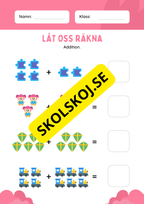 Tema leksaker - Blandade uppgifter