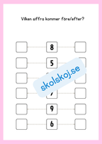 Tillsammans lär vi siffrorna 1 - 10