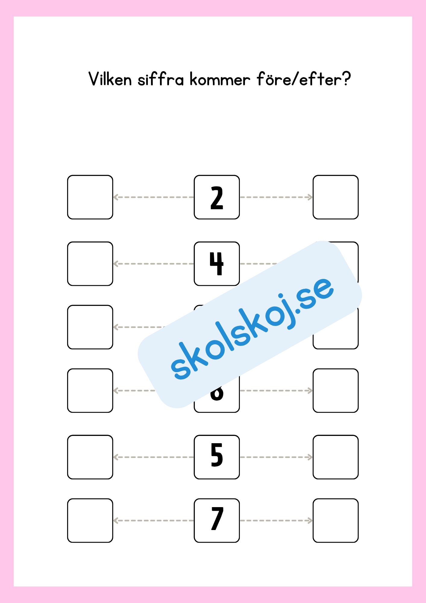 Tillsammans lär vi siffrorna 1 - 10
