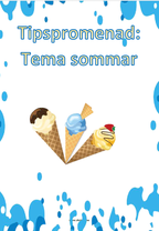 Tipspromenad - Sommartema