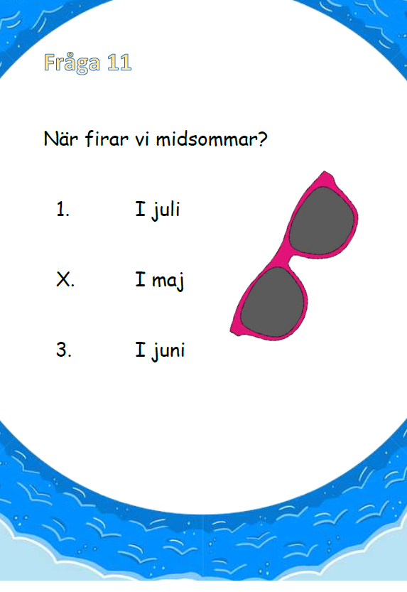 Tipspromenad - Sommartema