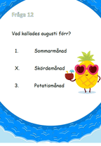 Tipspromenad - Sommartema