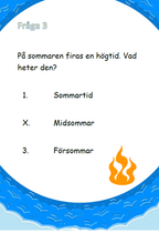 Tipspromenad - Sommartema