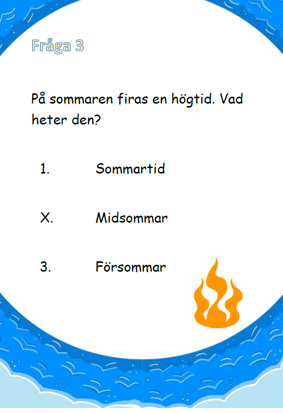 Tipspromenad - Sommartema
