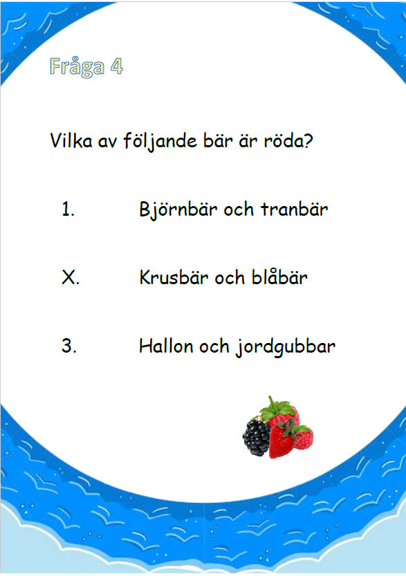 Tipspromenad - Sommartema