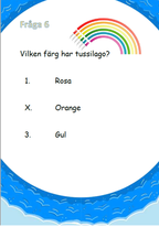 Tipspromenad - Sommartema