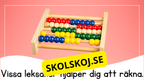 Träna läsning/läsflyt: Tema leksaker