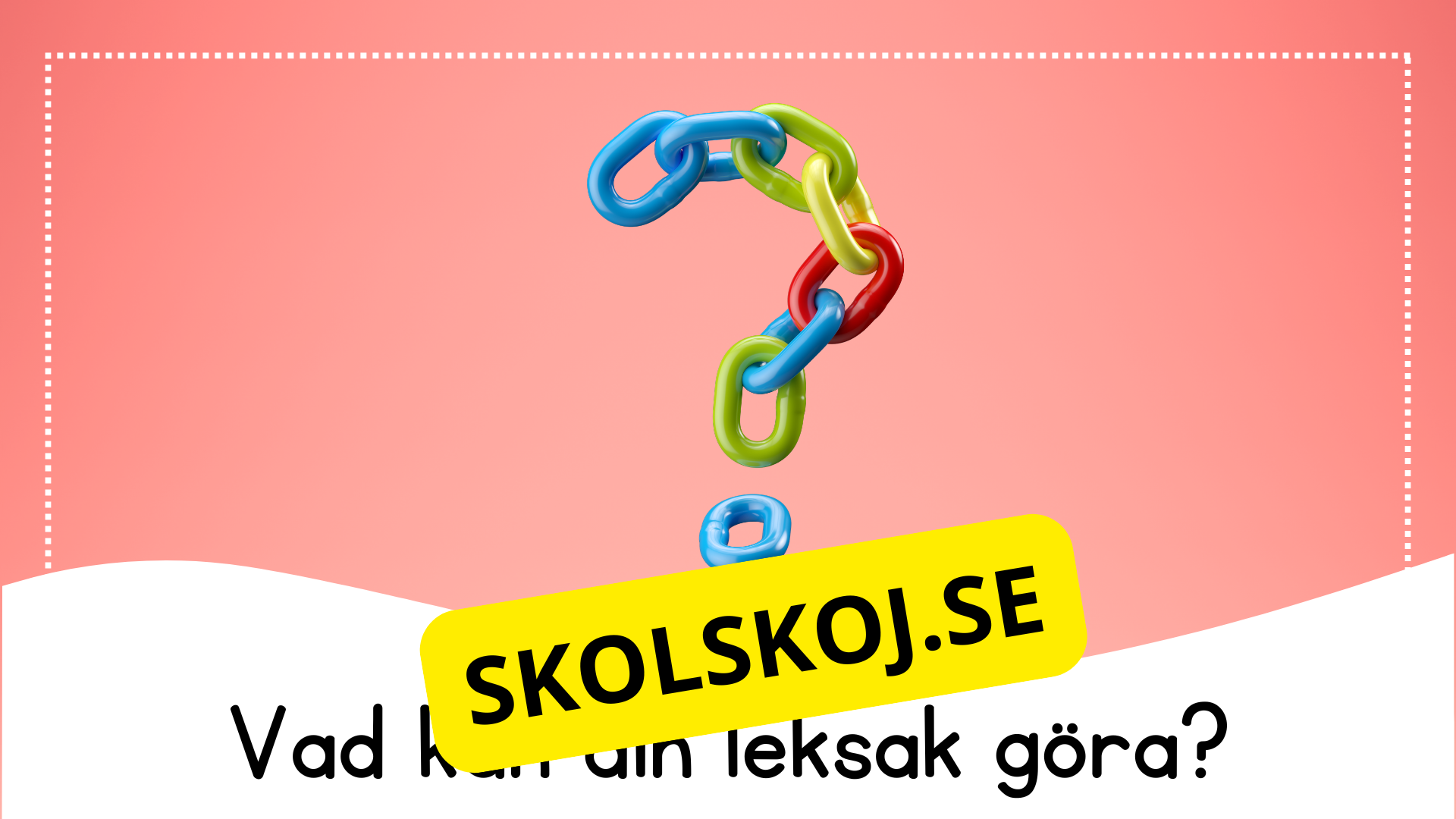 Träna läsning/läsflyt: Tema leksaker