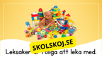 Träna läsning/läsflyt: Tema leksaker