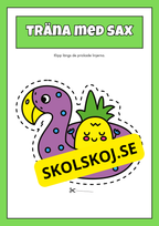 Träna med sax (42 sidor)