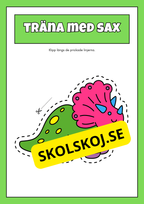 Träna med sax (42 sidor)