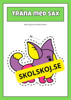 Träna med sax (42 sidor)