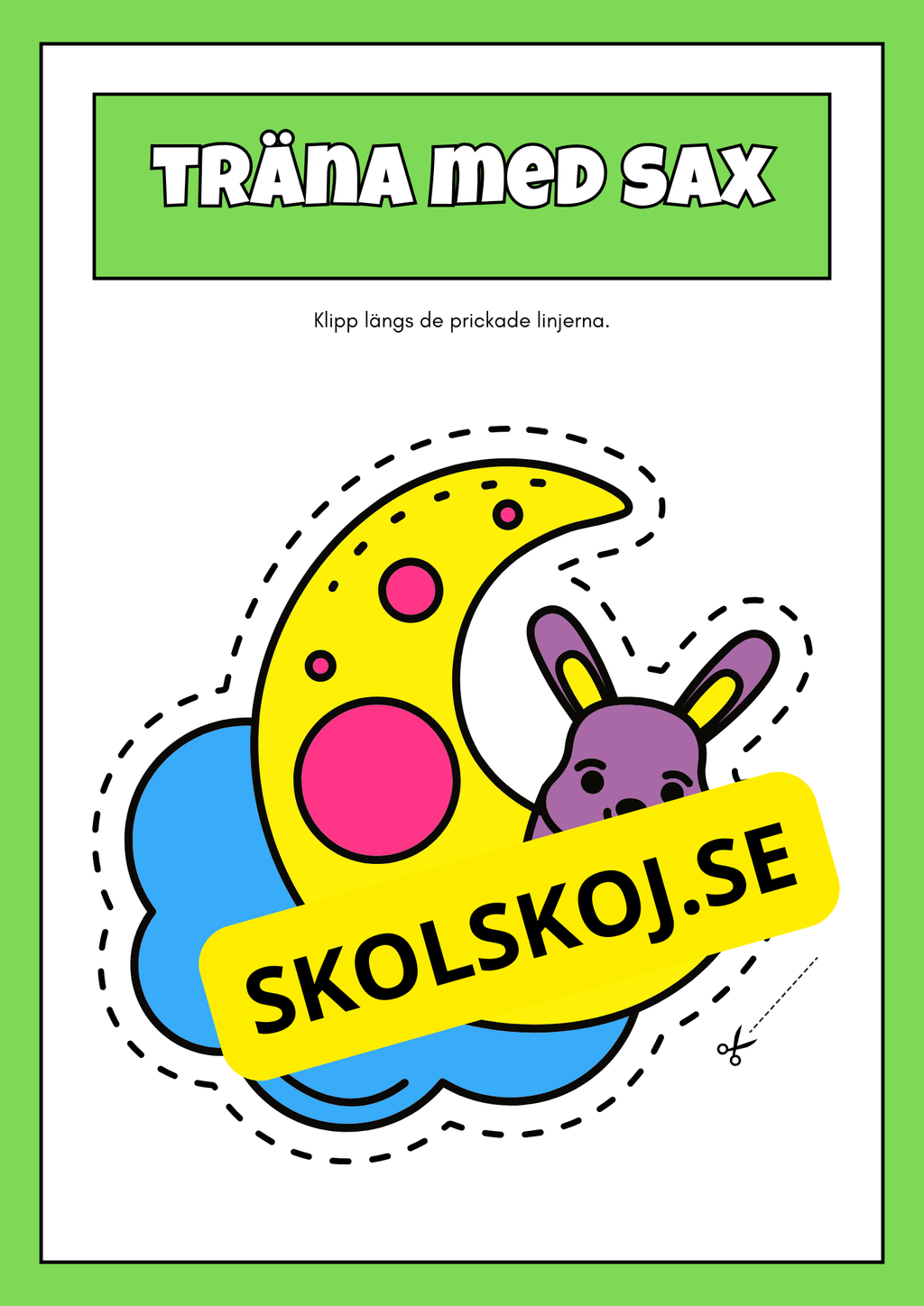 Träna med sax (42 sidor)