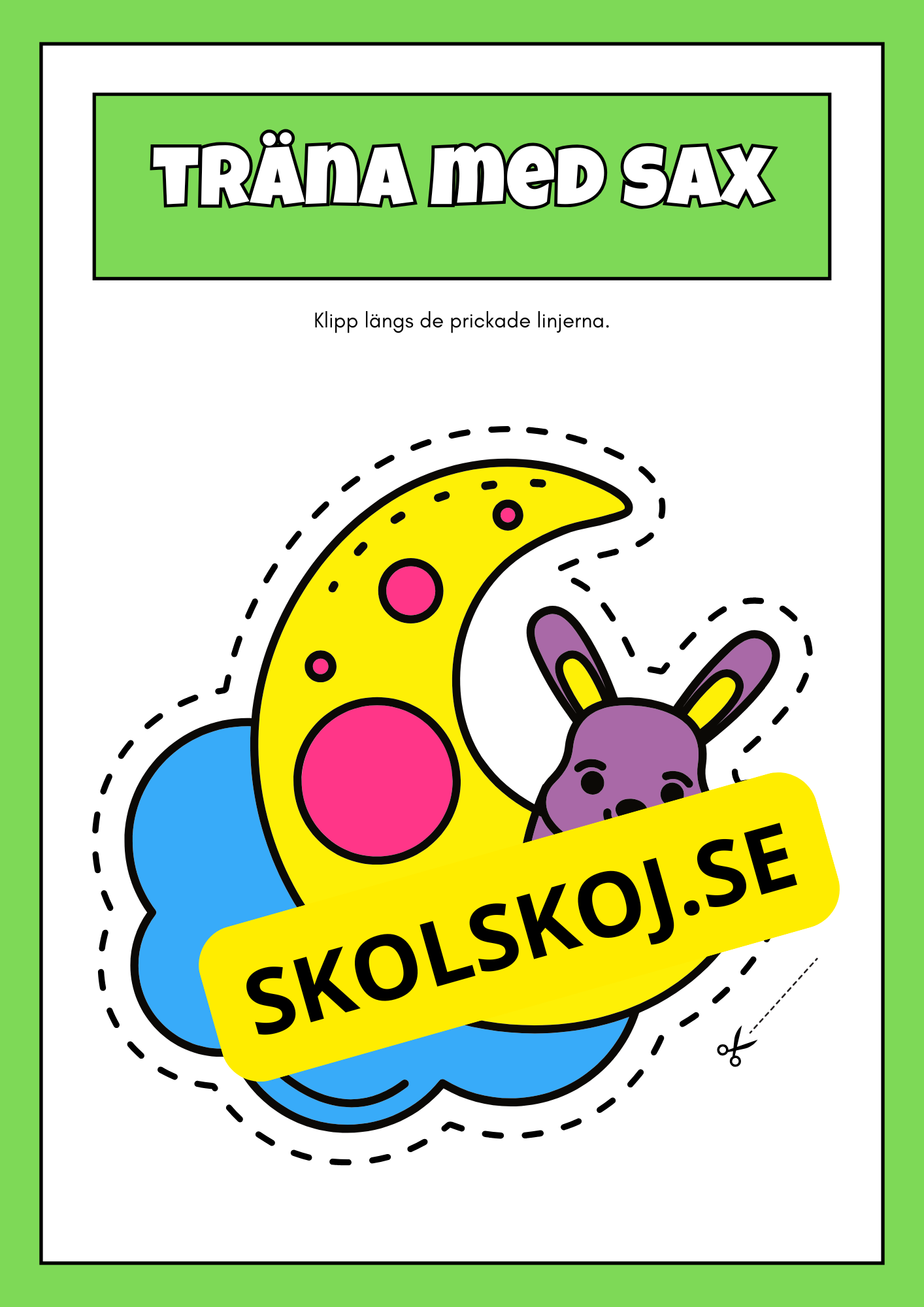 Träna med sax (42 sidor)