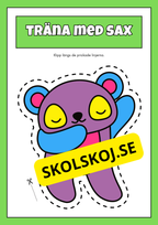 Träna med sax (42 sidor)