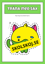Träna med sax (42 sidor)