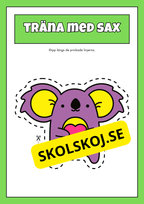 Träna med sax (42 sidor)