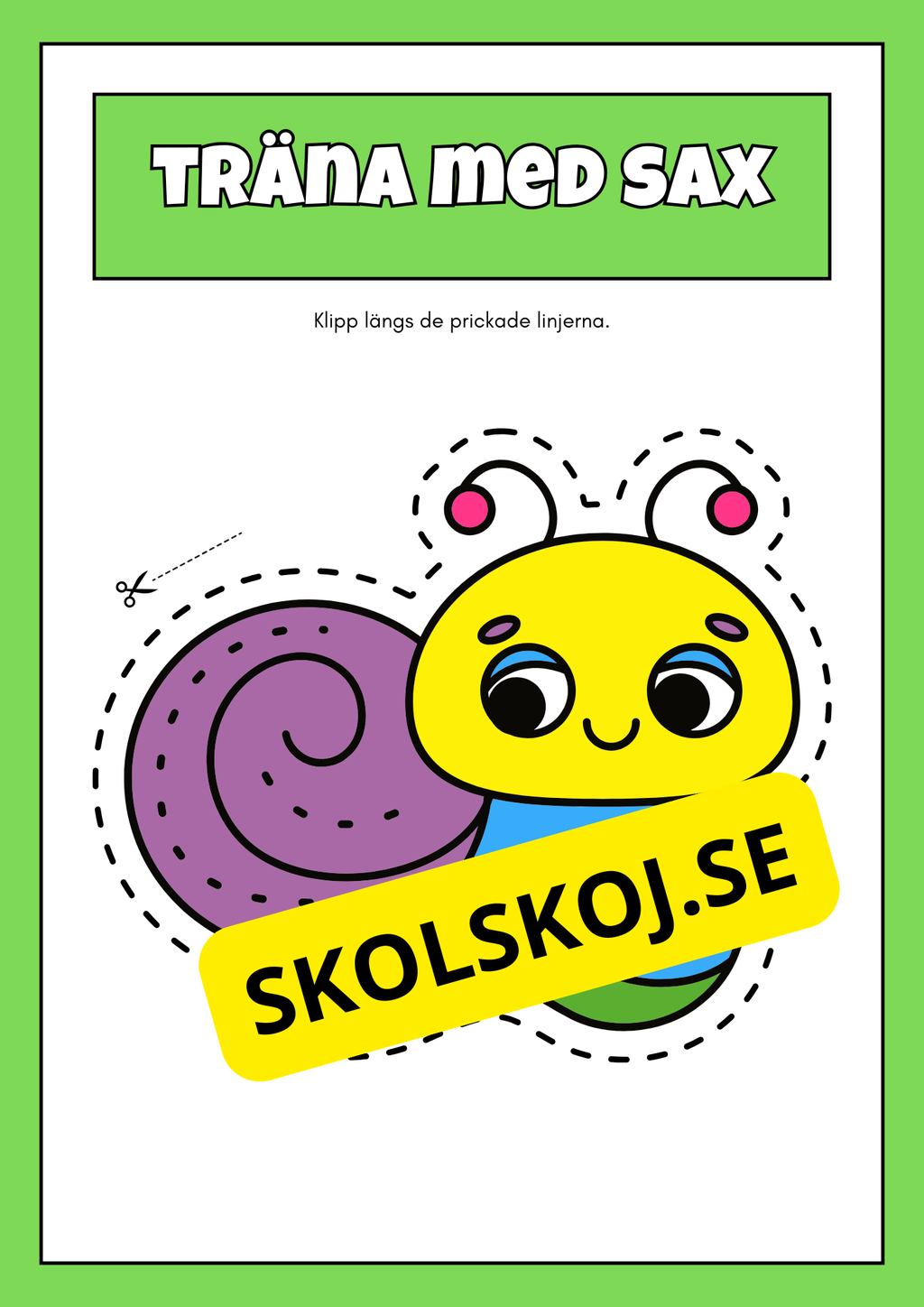 Träna med sax (42 sidor)