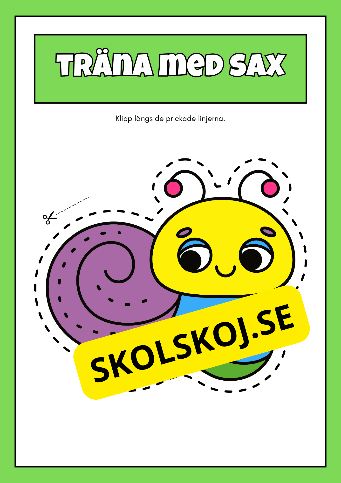 Träna med sax (42 sidor)