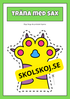 Träna med sax (42 sidor)